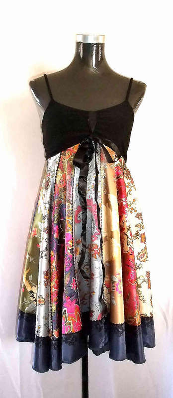 Promotion Sale, New Arrival *** Sexy Colorful Padded Satin Cocktail Dress.34/36 **