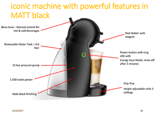 Nescafe Dolce Gusto Piccolo Manual Machine