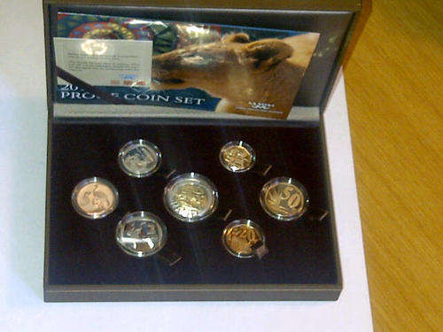 2 X 2011 SOUTH AFRICAN  *** LIMITED EDITION PROOF COIN SET *** @@@ A CRAZY START OF R1 PER SET