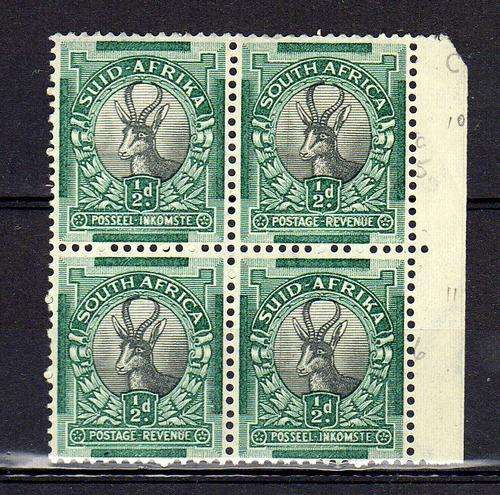 1935  ÃÂ½d Coils (perf. 14 x x13ÃÂ½ ) in UMNH marginal B4