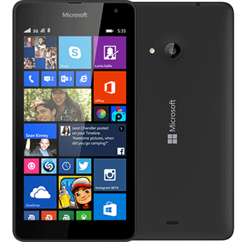 Microsoft lumia 535 black