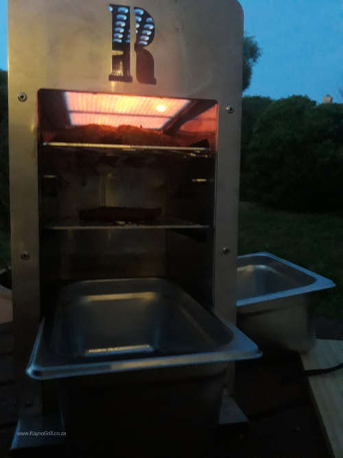 RAYNO 800 °C Top Heat Grill