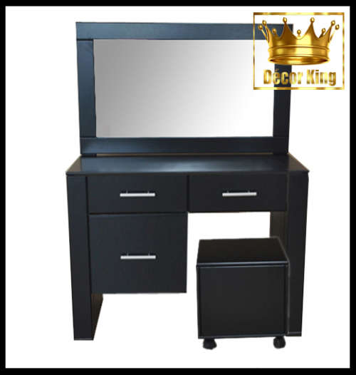 CONTEMPO DRESSING TABLE PLUS CHAIR-  3 DRAWER