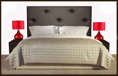 Upholstered Headboard - 7 BUTTON LARGE DIAMOND PATTERN = ALL SIZES MADE TO ORDER