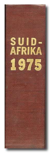 Suid-Afrika 1975 - Amptelike Jaarboek van die Republiek van Suid-Afrika (1e Uitgawe)