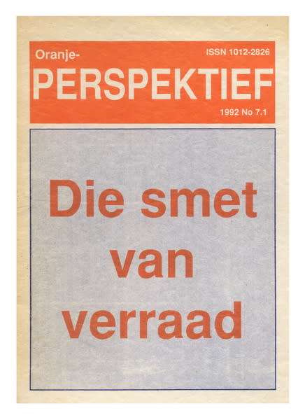 Oranje-Perspektief 1992
