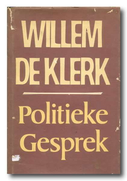 Politieke Gesprek deur Willem de Klerk (1e Druk 1980)