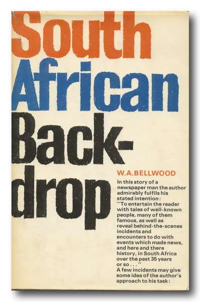 South African Backdrop by WA Bellwood (1st 1969)