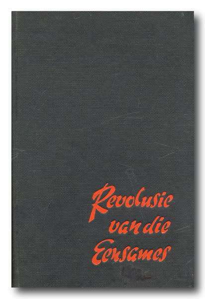 Revolusie van die eensames deur dr PJ Bouman (1958). Wêreldgeskiedenis 1901 - 1958