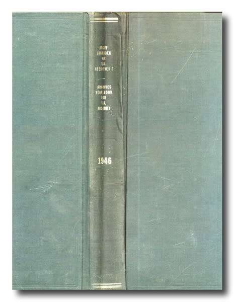 Archives Year Book for South African History: Personalia of Germans at Cape 1652-1806 by Hoge (1946)