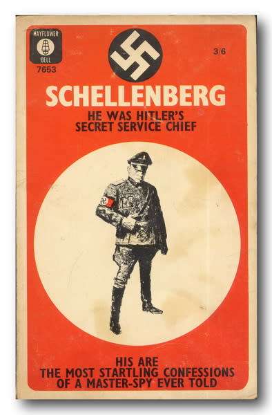 SCHELLENBERG - He was Hitler`s Secret Service Chief edited and translated by Louis Hagen (1965)