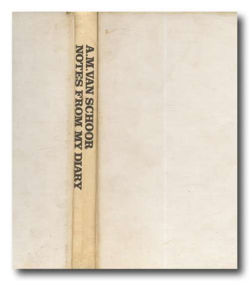 Notes from my diary - AM van Schoor (1979)