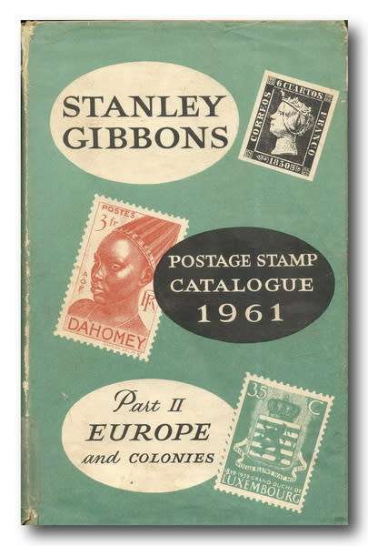 Stanley Gibbons Postage stamp catalogue 1961 - Part 2 - Europe and Colonies (1960)