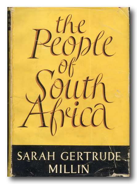 The people of South Africa by Sarah Gertrude Millin (1st 1951)