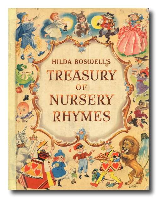 Hilda Boswell`s Treasury of Nursery Rhymes (1959)