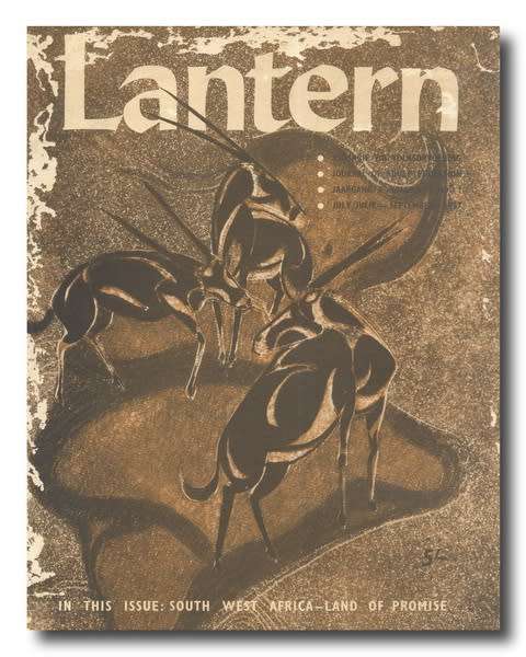 Lantern Tydskrif vir Volksopvoeding (Jaargang 7 no 1 Okt 1957) South West Africa Land of Promise
