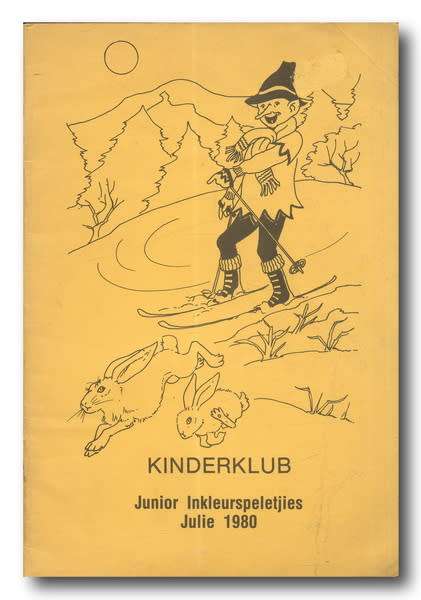 JAPSNOET: Willie en Wilna Spelwurm (Daan Retief Uitg) and Junior Inkleurspeletjies (Kinderklub 1980)