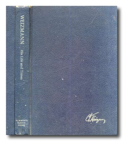 Weizmann: His Life and Times by HM Blumberg  (1st 1975)