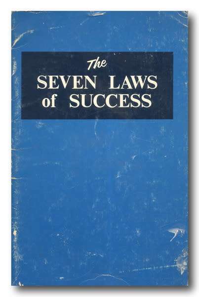 The Seven Laws of Success by Herbert W Armstrong (1968)