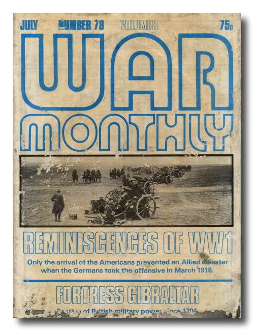 WAR Monthly Issue 74 - 76 and 78 (WAR Monthly Publications 1980)