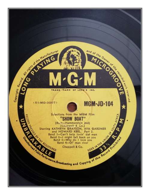 MGM: `SHOWBOAT` - MGM-JD-104