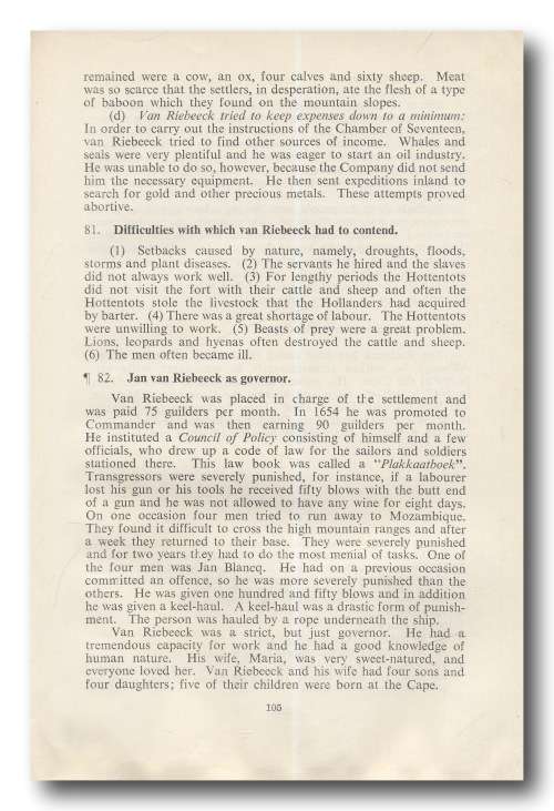 Illustrated History Standard VI by FA van Jaarsveld/Dorothea Behr/JJ van der Walt (1962)