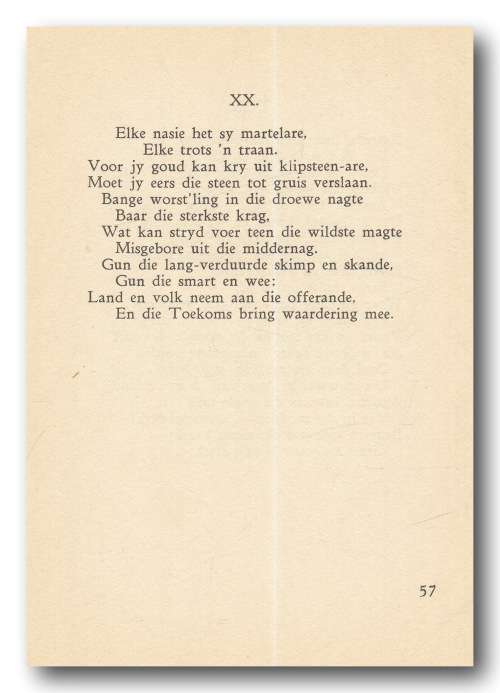 Dingaansdag deur C Louis Leipoldt (4e druk 1950)