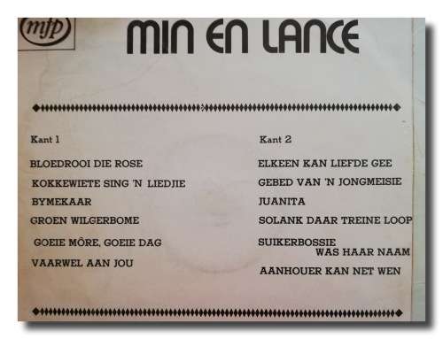 MIN en LANCE