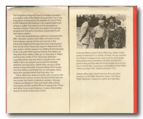 THE PARAS by Frank Hilton (Reprint 1983) (British Army)