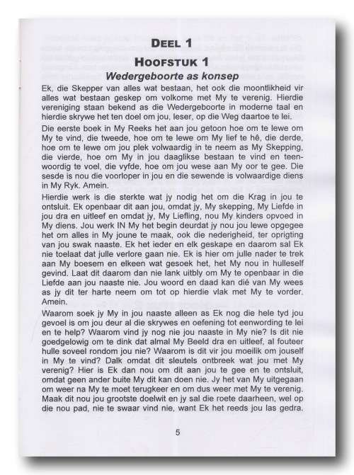 Die Voorloper in jou (Volksleiding-reeks Deel 6) aan Nalize deur die innerlike woord