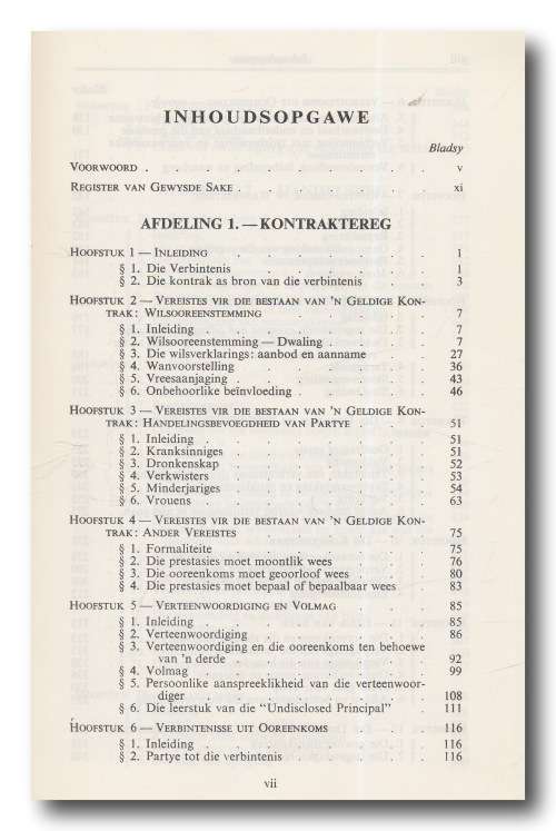 Kontrakreg en Handelsreg deur De Wet and Yeats (Butterworths 4e druk 1987)