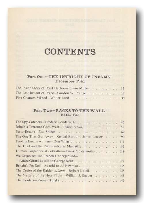 Secrets and Spies - Behind-the-Scenes Stories of World War II - Reader`s Digest (1970)