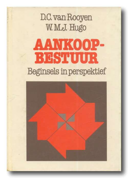 Aankoopbestuur: Beginsels in perspektief deur Van Rooyen and Hugo (1e uitg 1983).