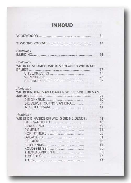 Kerk of Volk - Wie is sy bruid? deur PJJ van Rensburg (Herdruk 2007/Orde van die Verbondsvolk 1991)