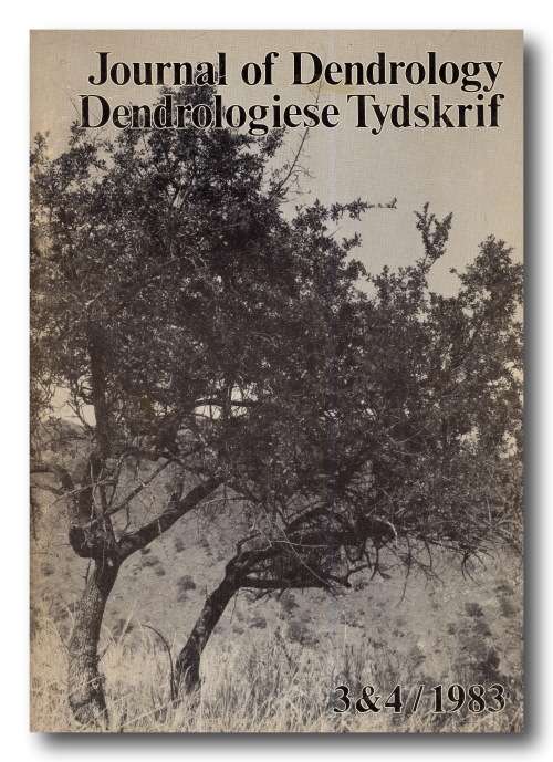 Journal of Dendrologie/Dendrologiese Tydskrif Vol 3 (1983) no 3&4