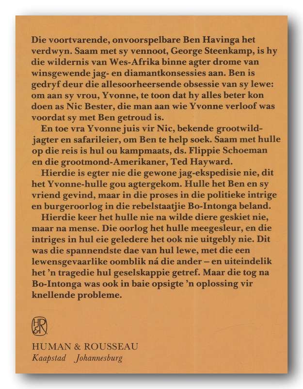 Safari van die dood deur Johann Bekker (2e uitg 1992 H&R)