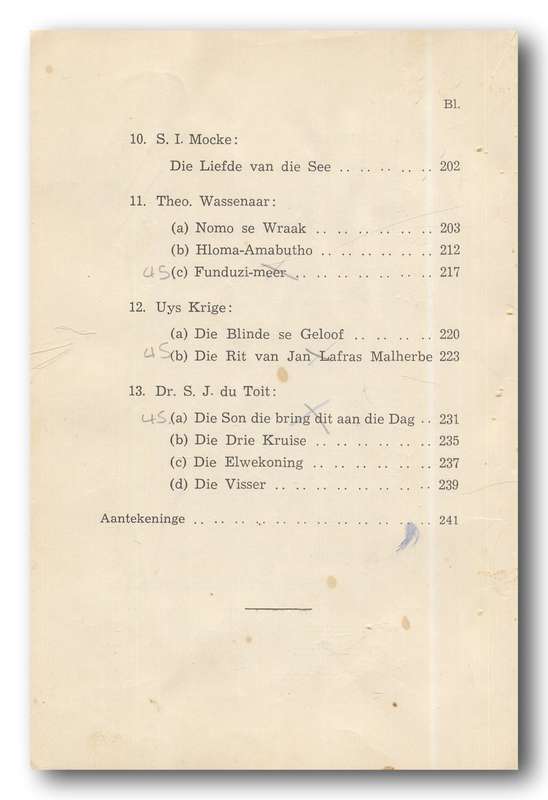 Afrikaanse Ballades saamgestel deur drs GS & PJ Nienaber (1941) - Bind fout