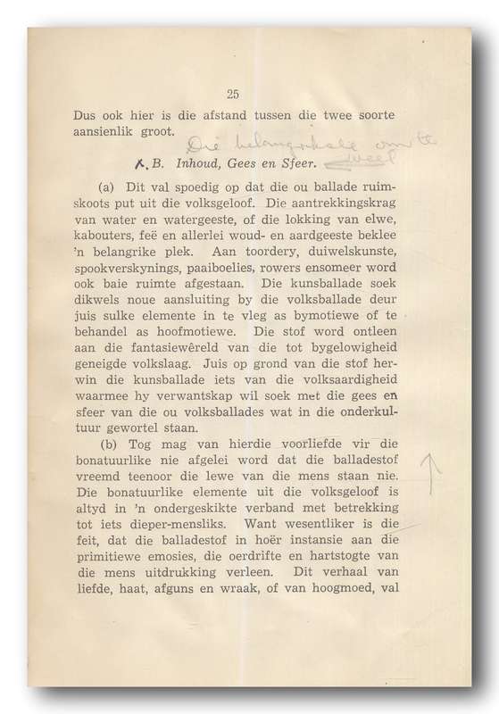Afrikaanse Ballades saamgestel deur drs GS & PJ Nienaber (1941) - Bind fout