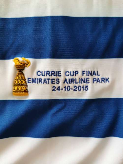 2015 Currie Cup Final Matchworn Rugby Jersey (nr. 3) - Wilco Louw
