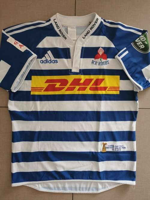 2015 Currie Cup Final Matchworn Rugby Jersey (nr. 3) - Wilco Louw