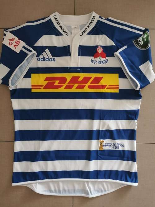2015 Currie Cup Final Matchworn Rugby Jersey (nr. 17) - Oli Kebble