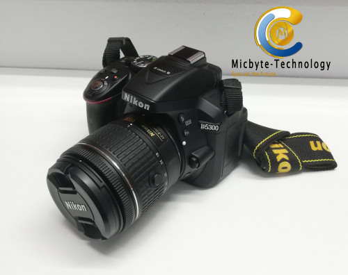 Nikon D5300 DSLR 24.2MP with 18-55mm DX VR Lens
