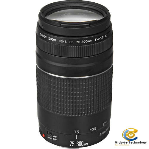Canon EF 75-300mm f/4-5.6 III Zoom Lens for Canon SLR Cameras