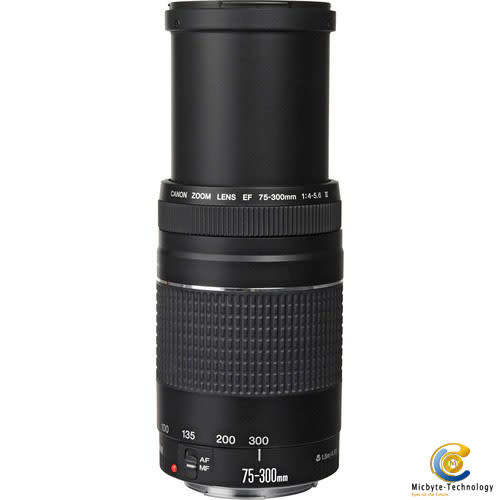 Canon EF 75-300mm f/4-5.6 III Zoom Lens for Canon SLR Cameras