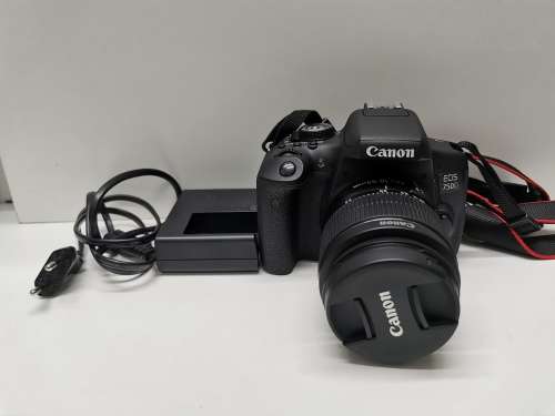 Canon EOS 750D, 24,1 megapixel-18-55mm canon kit lens