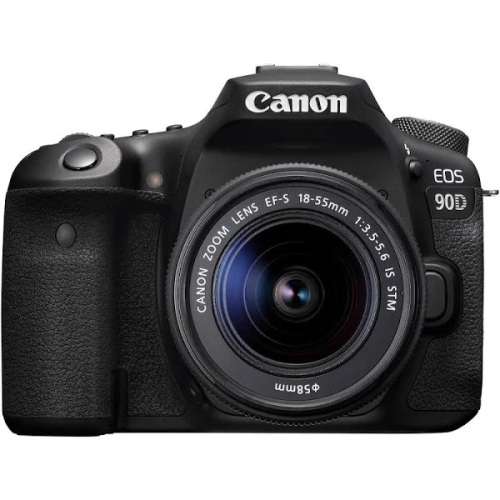 CANON EOS 90D DSLR Camera with EF-S 18-55 mm f/4.5-5.6 IS STM Lens