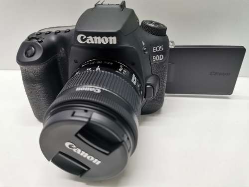 CANON EOS 90D DSLR Camera with EF-S 18-55 mm f/4.5-5.6 IS STM Lens