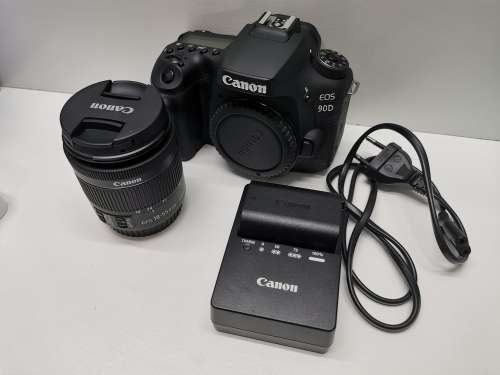 CANON EOS 90D DSLR Camera with EF-S 18-55 mm f/4.5-5.6 IS STM Lens