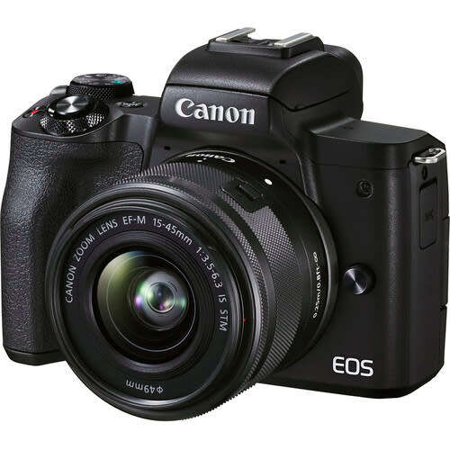Canon EOS M50 Mark I + 15-45mm Mirrorless Camera Kit