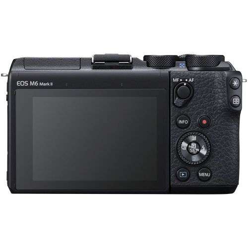 Canon EOS M6 Mark II Mirrorless Camera- 32.5 megapixel_15-45mm EF-M STM lens